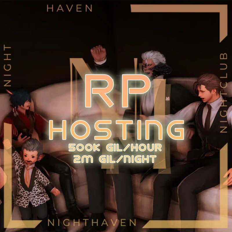 To make any reservations, please contact any of our Event Promoters with the Yellow Icon (Looking for Materia tags) Up to Private Chamber/Apartment limit