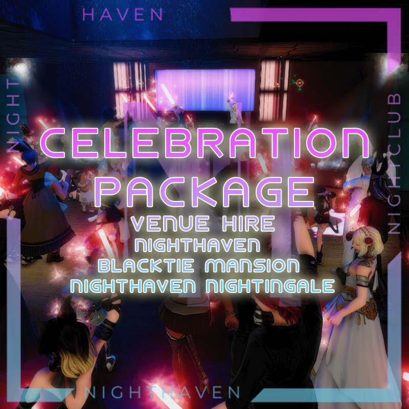 You can rent out one of our venues for private use. NightHaven can be hired any day apart from Saturday.